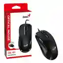 Mouse Genius Dx 101 Optico Usb Con Cable Color Negro