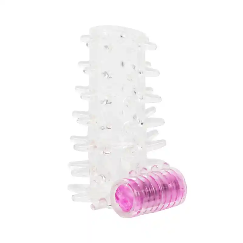 Funda Vibradora Con Puntos Estimulantes