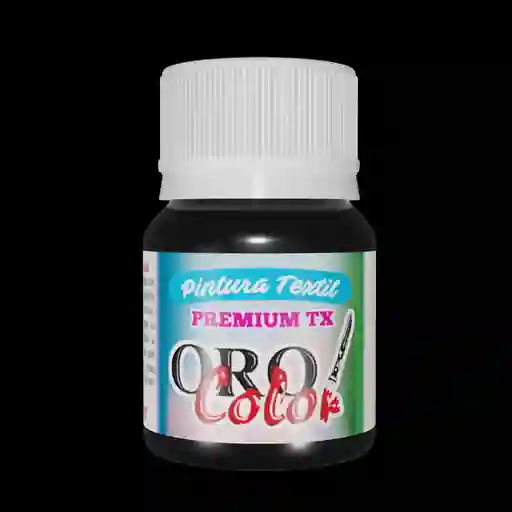 Pintura Textil Negro 30 Ml Orocolor