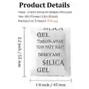Silica Gel 2 Gramos X 50 Mini Bolsas Silicagel Anti Humedad Absorbentes
