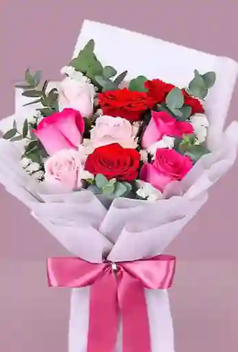 Rosas De Colores Pasteles
