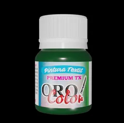 Pintura Textil Verde 30 Ml Orocolor
