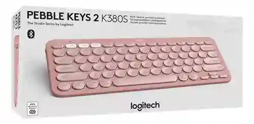 Teclado Logitech K380s Rosado