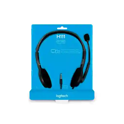 Diadema Logitech H111 Plug 3.5