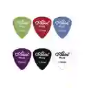 Capo Para Guitarra Capotraste En Aluminio + 6 Picks Puas Capodastro Pinza Cejilla Guitara