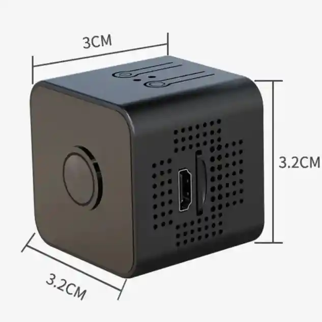 Mini Cámara Espía Wifi Dado W9