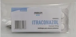 Itraconazol Tabletas 100 Mg Blister X 10 Unidades