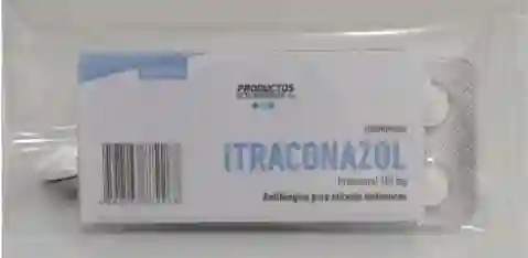 Itraconazol Tabletas 100 Mg Blister X 10 Unidades