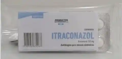 Itraconazol Tabletas 100 Mg Blister X 10 Unidades