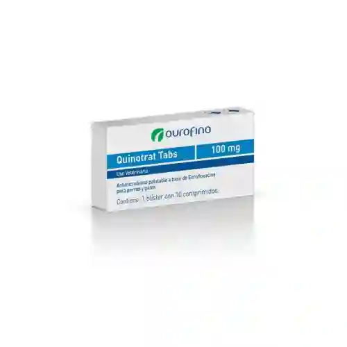 Quinotrat Tabletas 100 Mg Blister X 10 Unidades