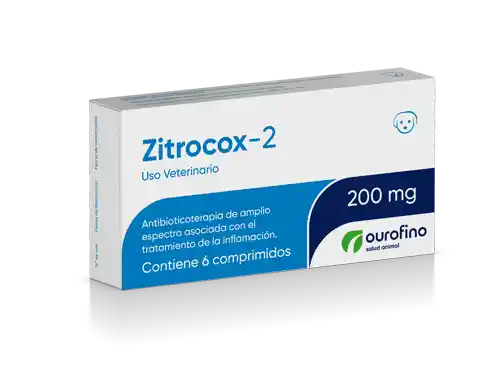 Zitrocox - 2 Tabletas 200 Mg Blister X 6 Unidades