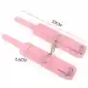 Esposas De Cuero Y Peluche Rosado