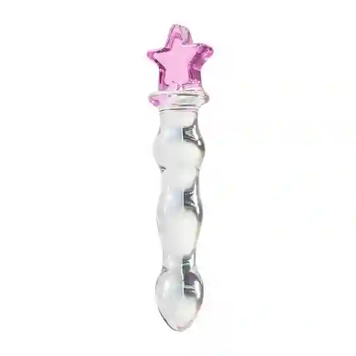 Dildo De Vidrio Varita Mágica Estrella Talla M