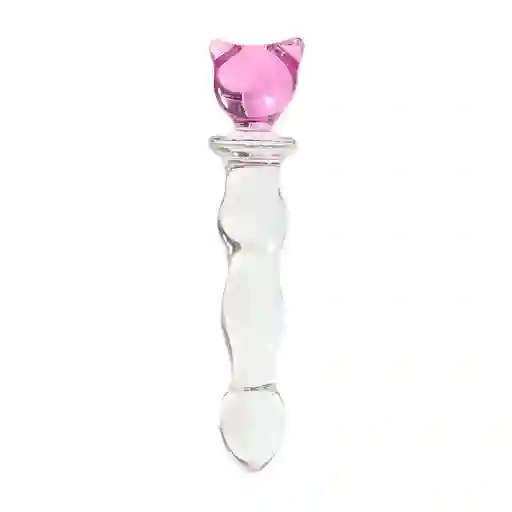 Dildo De Vidrio Varita Mágica Oso Talla M