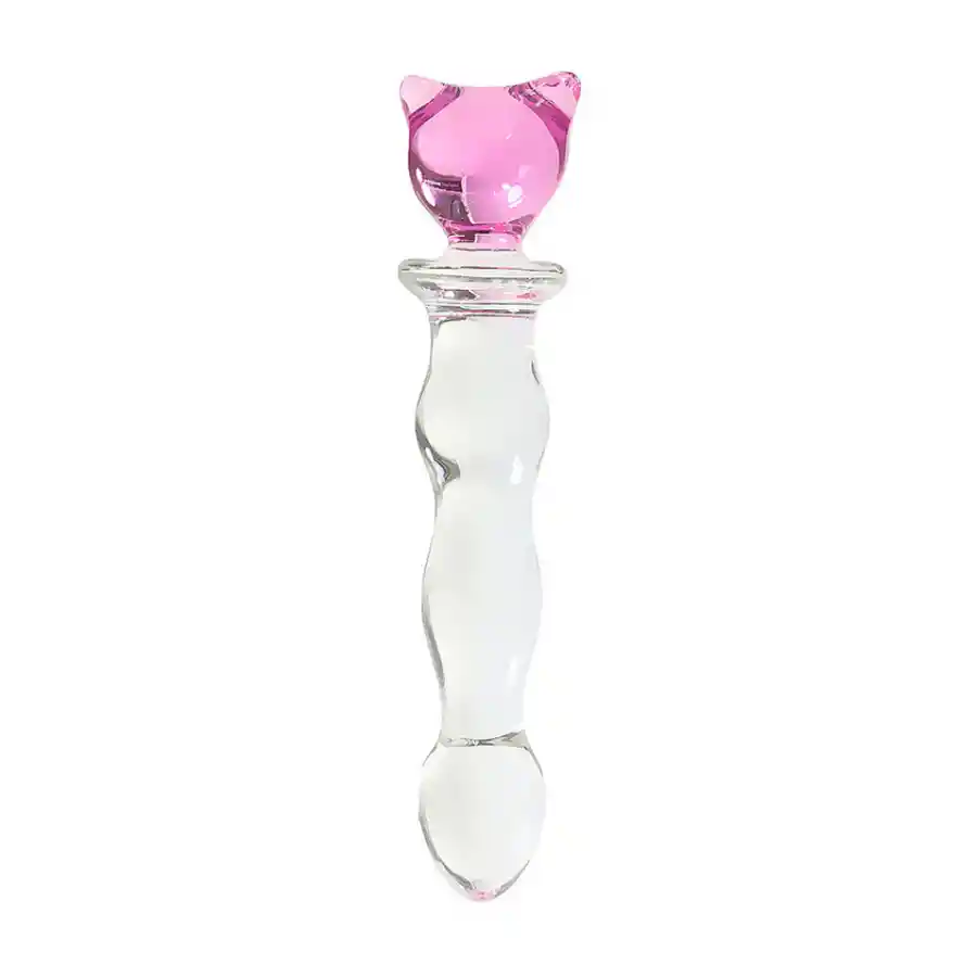 Dildo De Vidrio Varita Mágica Oso Talla M