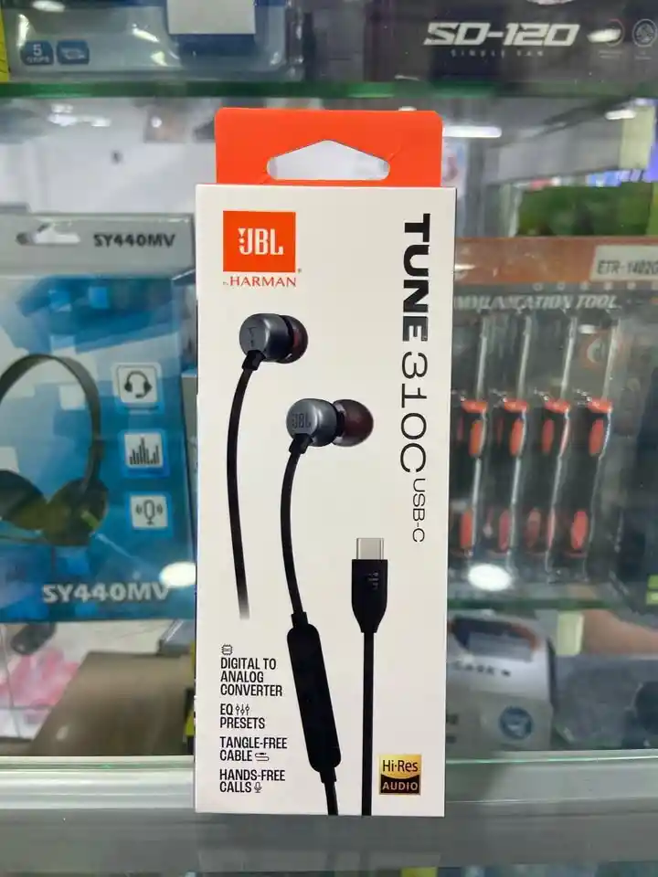 Auriculares Originales Jbl Intrauditivos Alta Resolución Con Bajos, Control Remoto De 3 Botones Con Micrófono