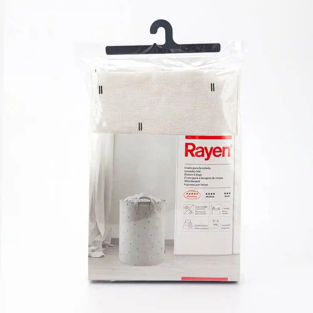 Cesta Ropa Textil Rayen 70 Lt