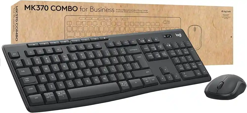 Combo Logitech Mk-370 Bluetooth-silencioso
