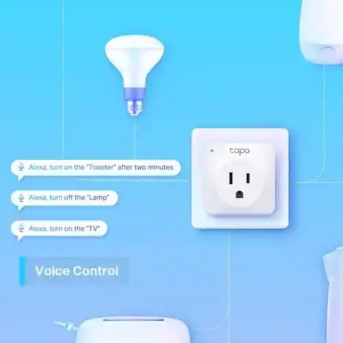 Tapo P100 (1 Pack) Mini Enchufe Tp Link Inteligente Wifi Col