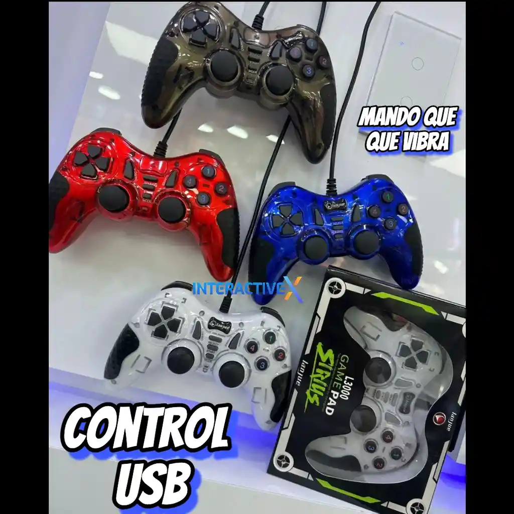 Control Para Pc Usb / Control Pc / Control Usb Juegos/ Control Gamer