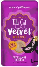 Tiki Cat Luau Velvet Mousse - Salmon En Caldo - 80 Gr - Pouch