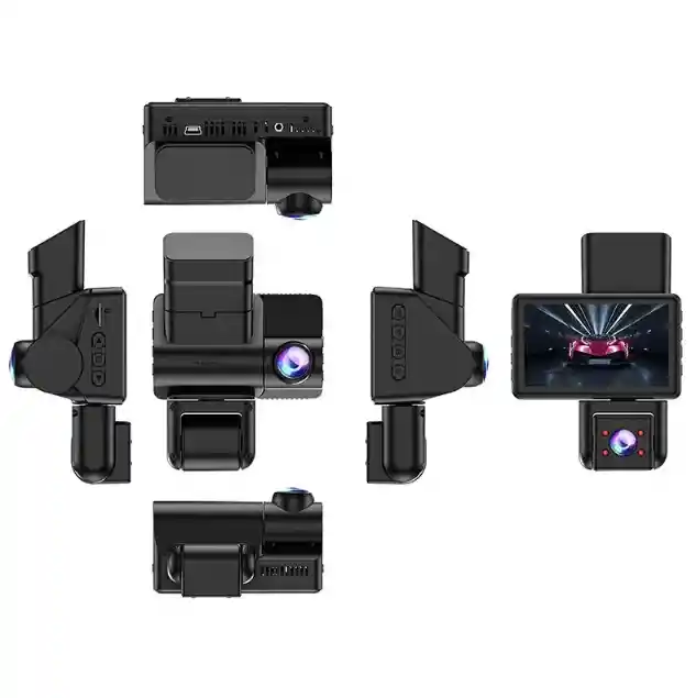 Cámara Dvr Para Auto 3 En 1 Con Wifi T724
