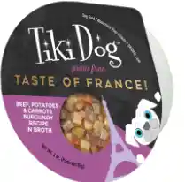 Tiki Dog Petites -taste Of France Carne Burgundy - 85 Gr - Bandeja