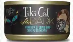 Tiki Cat After Dark - Pollo Y Huevo De Codorniz En Caldo - 80 Gr - Lata