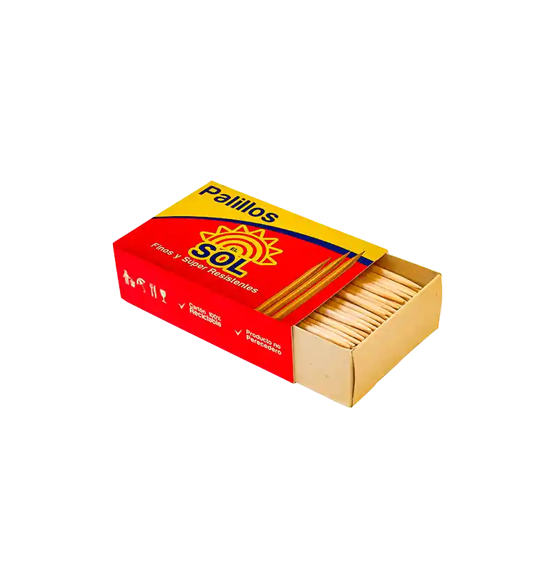Caja Palo Dientes X180