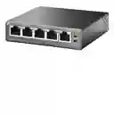 Tp-link Switch Escritorio Poe 5 Puertos 10/100, Tl-sf1005p