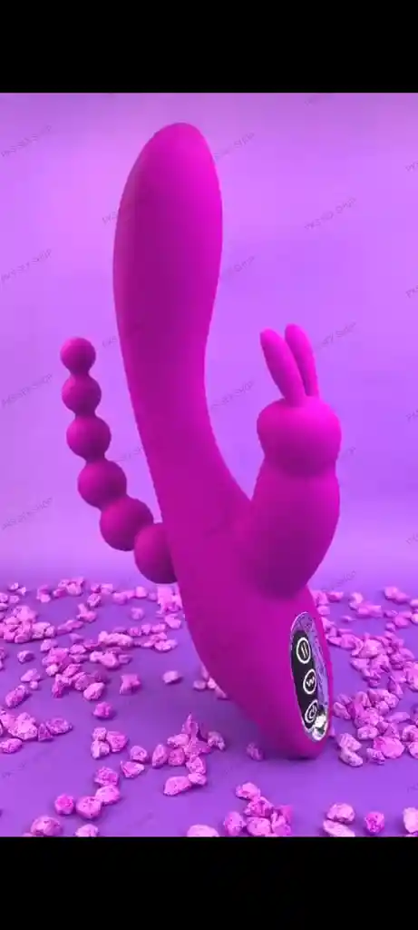 Vibrador Triple Estimulacion