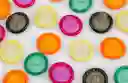 Condones Con Sabor Y Color X3 Vitalis