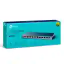 Switch 16 Puertos Gigabit Rj45, Caja De Acero, Plug And Play
