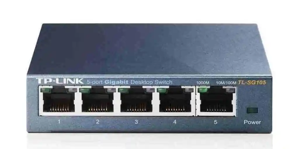 Switch Tp Link No Administrable 5 Puertos De 10/100/1000mbps