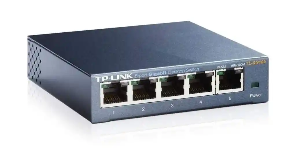 Switch Tp Link No Administrable 5 Puertos De 10/100/1000mbps