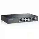 Switch Tp-link No Administrable Gigabit 24 Puertos Montaje En Escritorio / Rack
