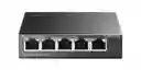 Switch Tplink No Administrable 5 Puertos 10/100 4 Puertos Poe