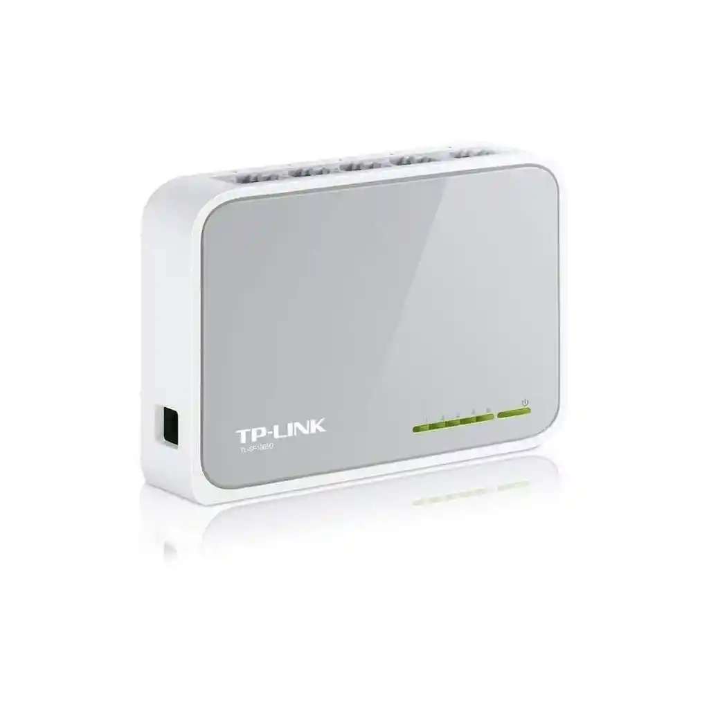 Switch Tp-link No Administrable 5 Puertos Rj4510/100mbps Auto-negociación