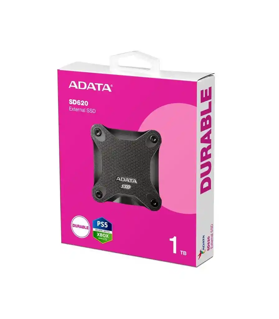 Ssd Externo Adata Antigolpes Sd620 1tb Negro