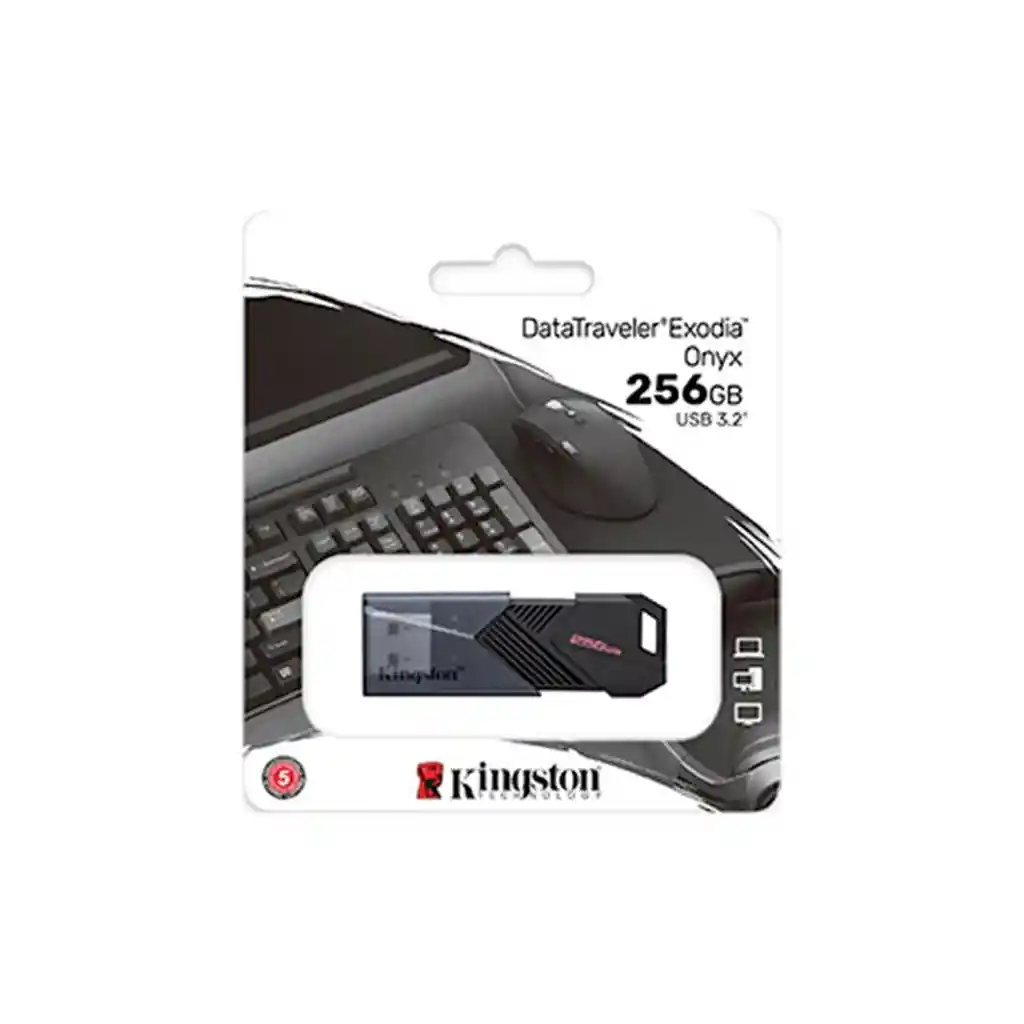 Usb Kingston 256gb 3.2 Gen 1 Datatraveler Onyx