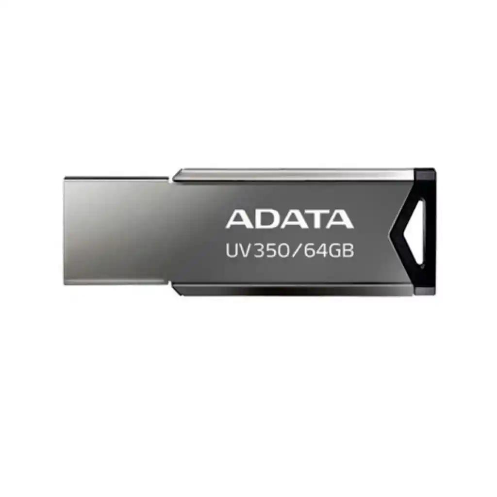 Memoria Usb Adata Metalica 64 Gb Auv350 64g Rbk Uv350 Usb 3.2