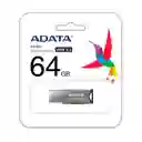 Memoria Usb Adata Metalica 64 Gb Auv350 64g Rbk Uv350 Usb 3.2