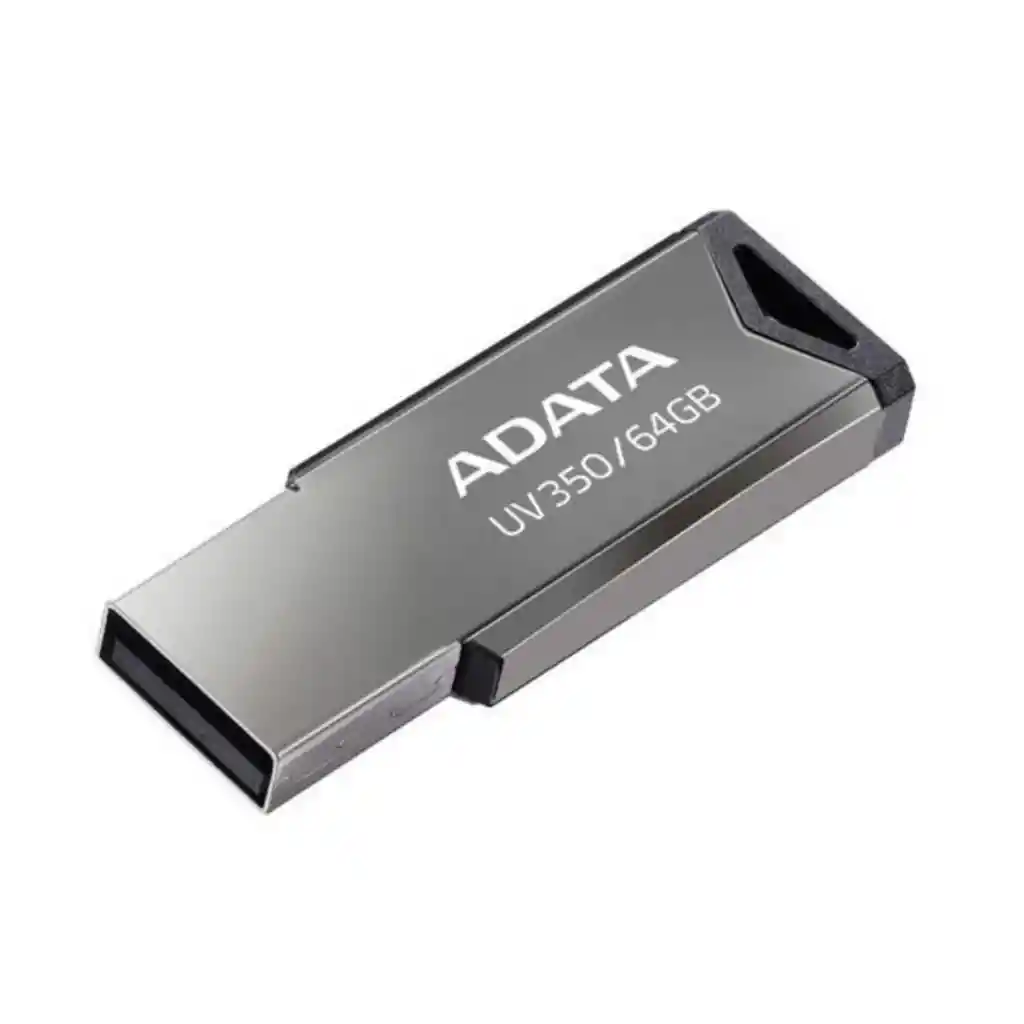 Memoria Usb Adata Metalica 64 Gb Auv350 64g Rbk Uv350 Usb 3.2