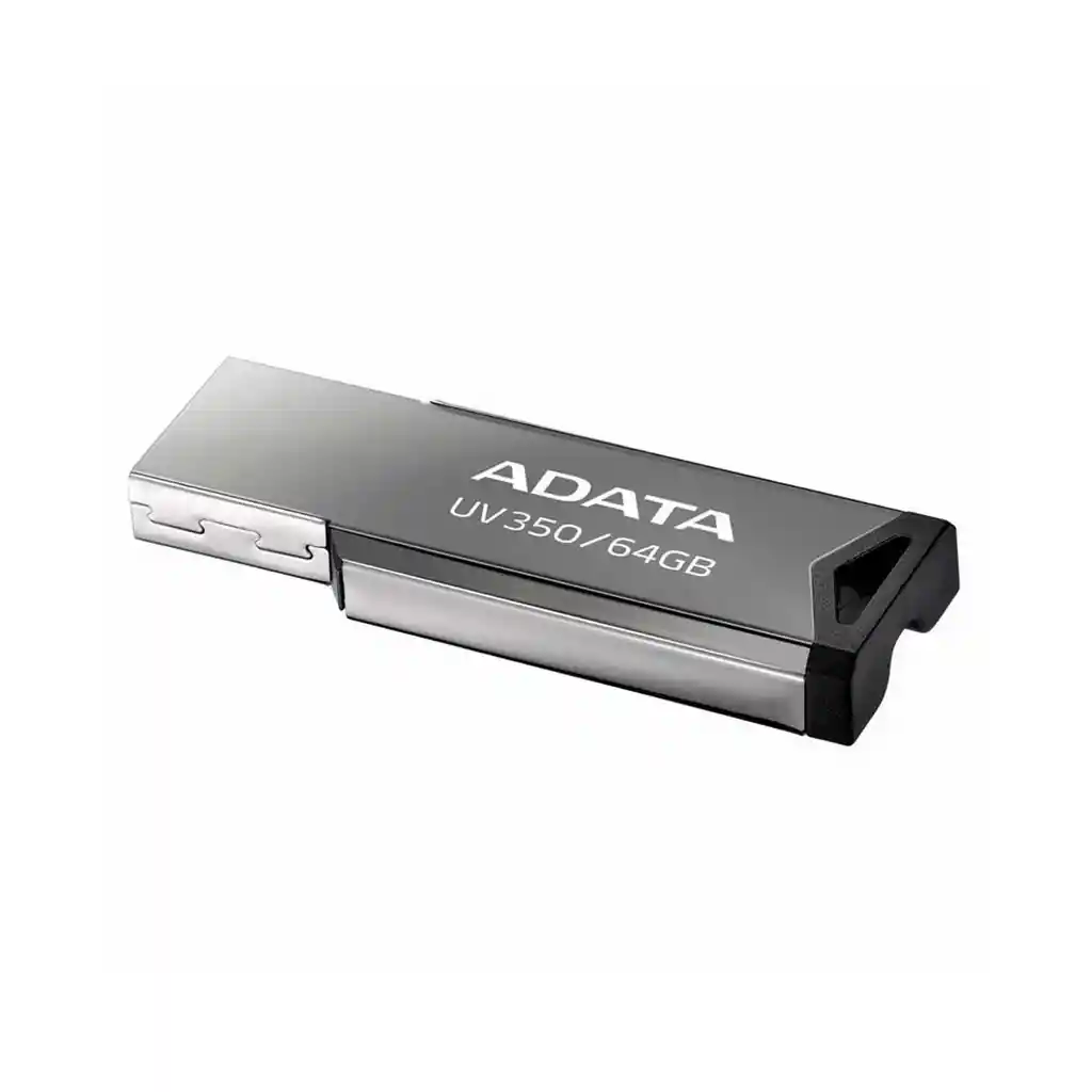 Memoria Usb Adata Metalica 64 Gb Auv350 64g Rbk Uv350 Usb 3.2
