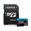 Micro Sd Con Adaptador Adata Class 10 A1 256gb