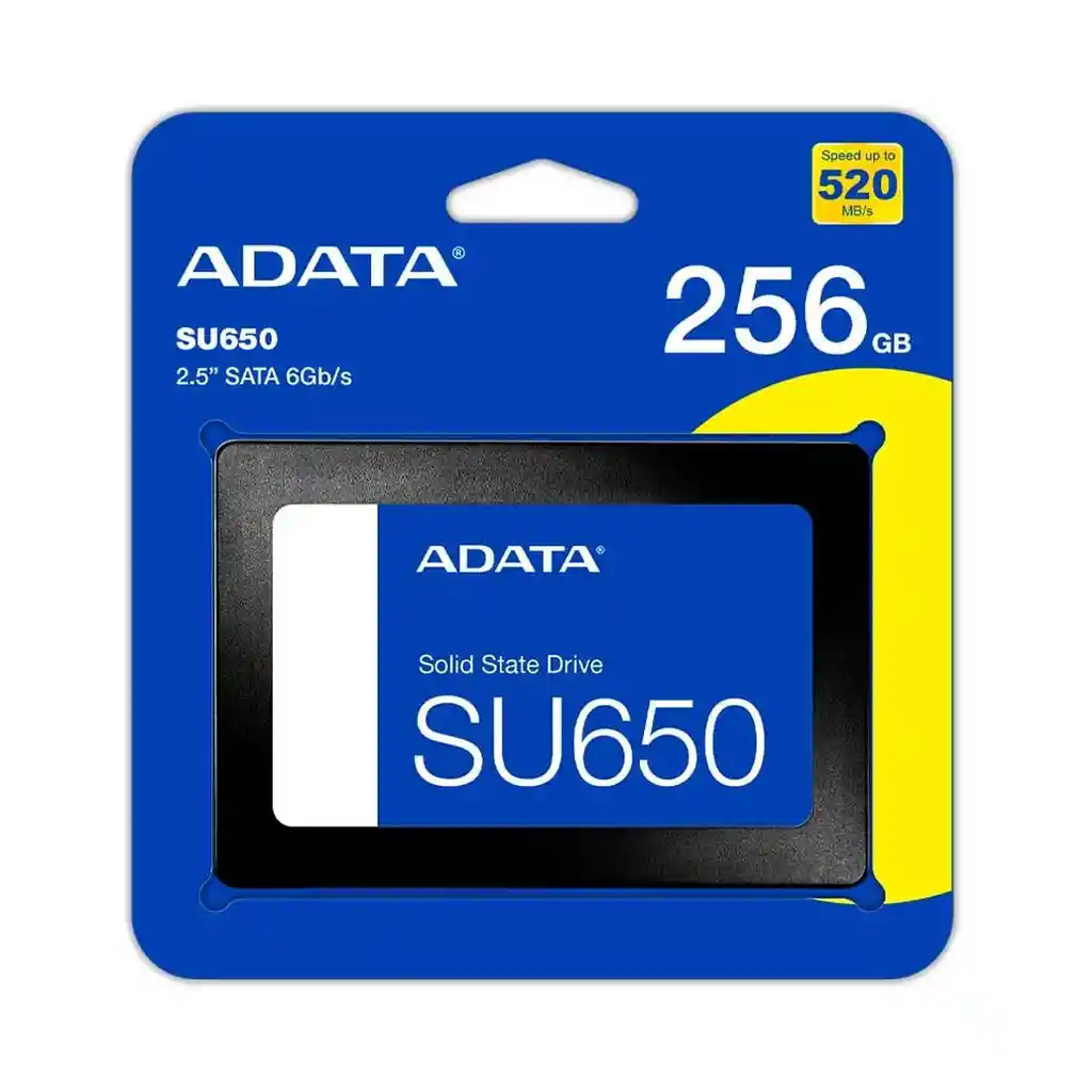 Unidad De Estado Sólido Adata Su650 Sata 256gb