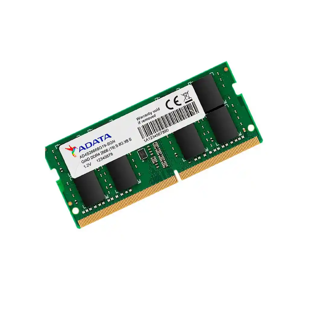 Adata Memoria Ram Portatil Ddr4 8gb Bus 2666