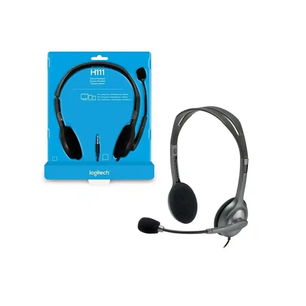 Diadema H111 Logitech Plug 3.5mm