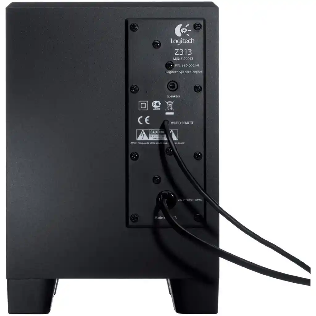 Parlante Z313 2.1 Logitech Potencia 25w