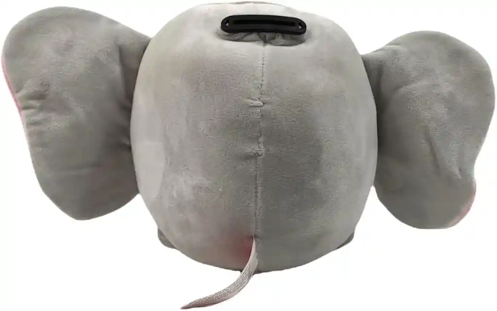 Alcancía De Peluche Dumbo Con Luz Y Sonido Tierna, Adorable Esponjosa